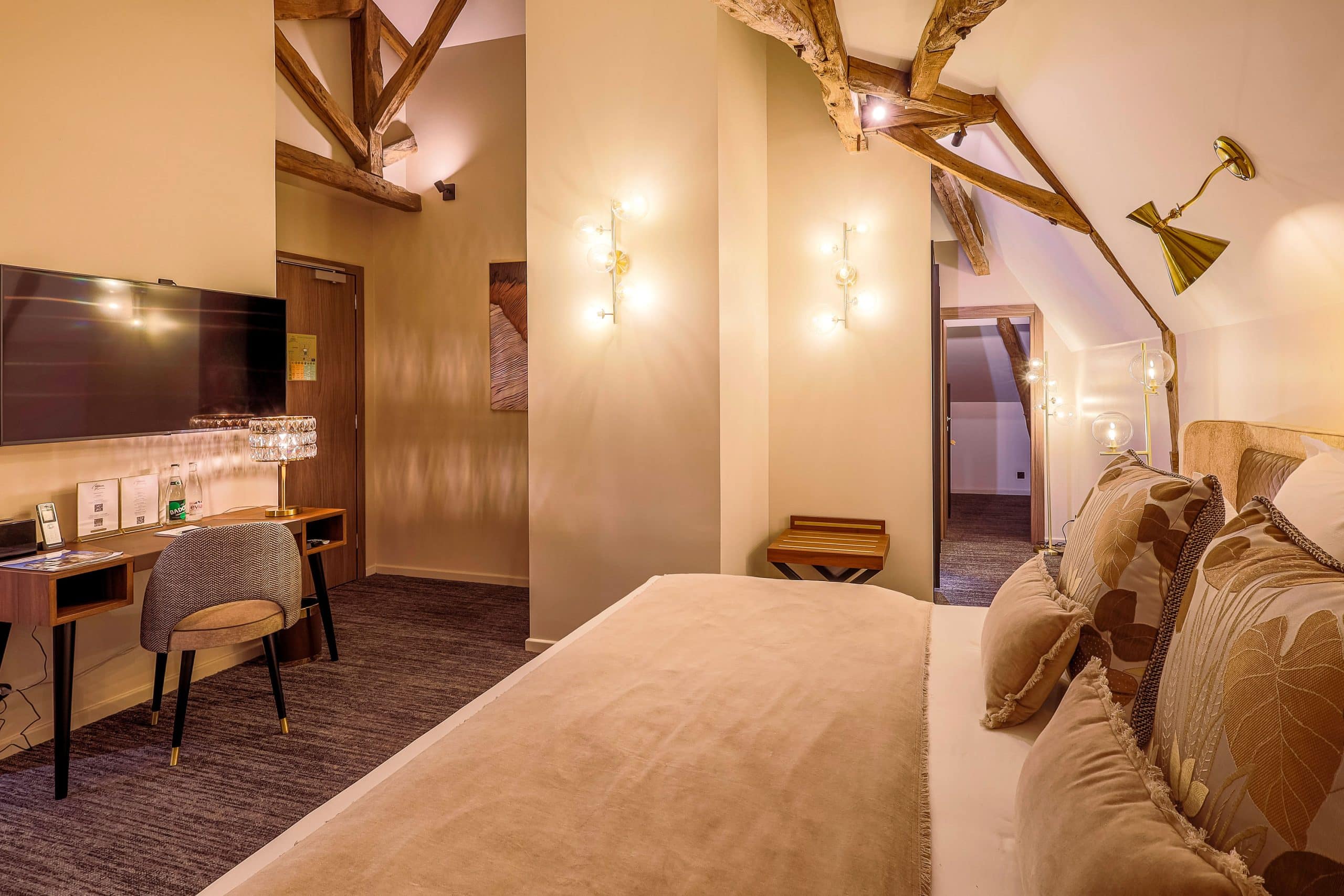 Chambre Josephine du Chateau de Maraval , hotel 4 etoiles en Dordogne