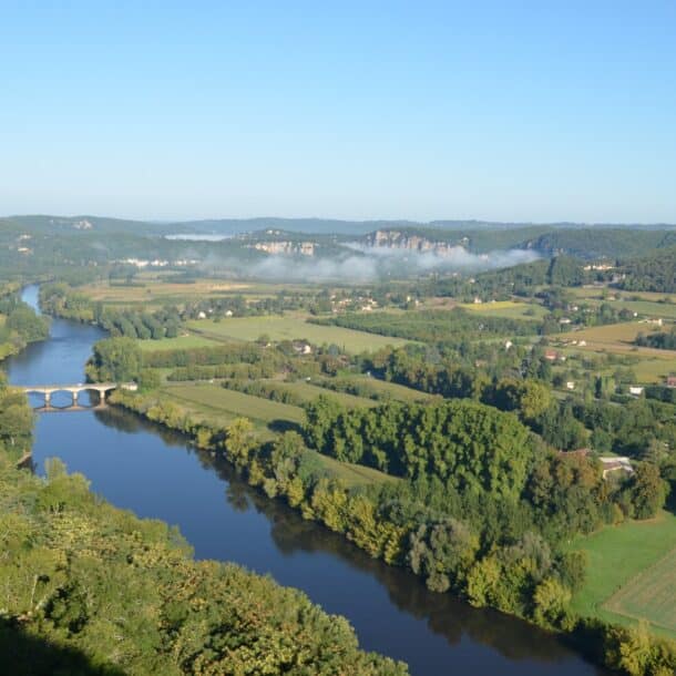 vue aerienne cenac et saint julien