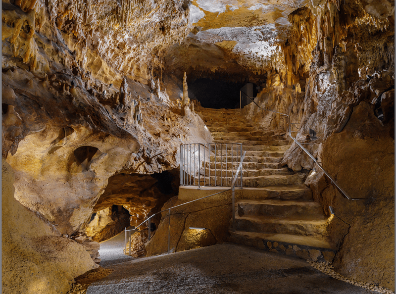 Mise en lumière de la Grotte de Domme