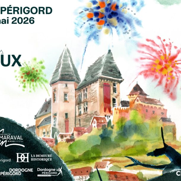 affiche de châteaux en fêtes 2026